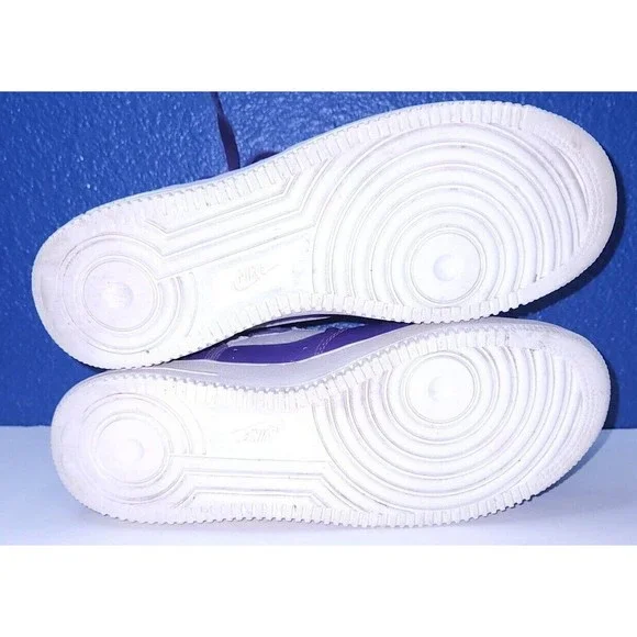 Nike Air Force 1 High SP Purple White 2015 Size Mens 9 - No Strap 823297-500 - Picture 5 of 9